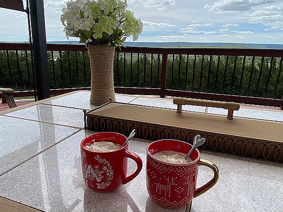 Million dollar view. 