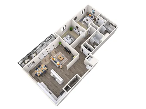 Floor plan B3