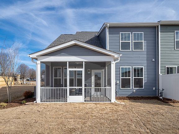 Screened Covered Porch of The Lakehurst Design by DRB Homes