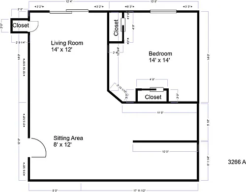 Floor plan 3266 A