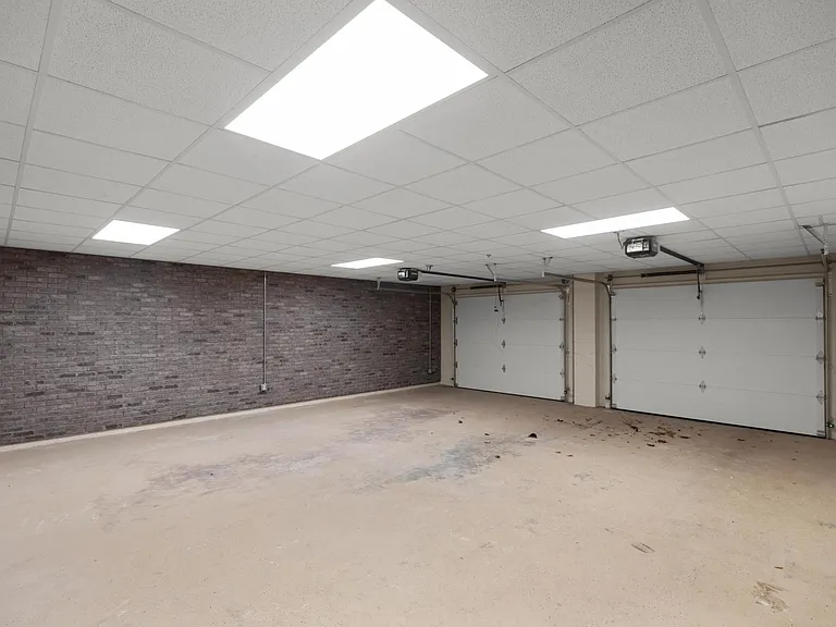 one of the 2 car garages