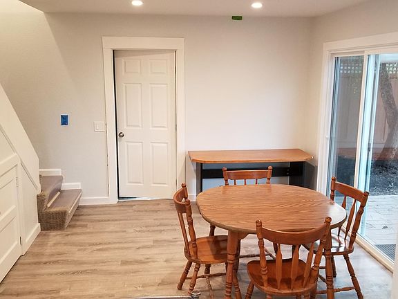 Dining Room with rear deck access.