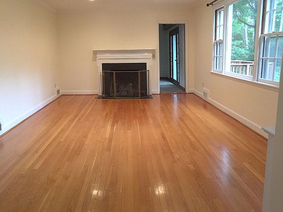 LIving room with fireplace