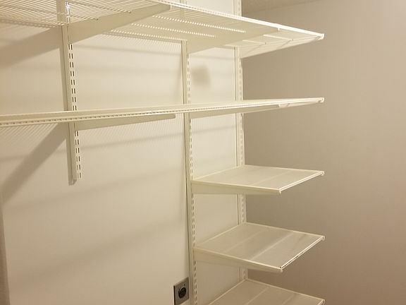 Laundry room shelving