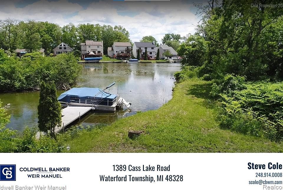 1389 S Cass Lake Rd, Waterford, MI 48328 MLS 20221010446 Zillow