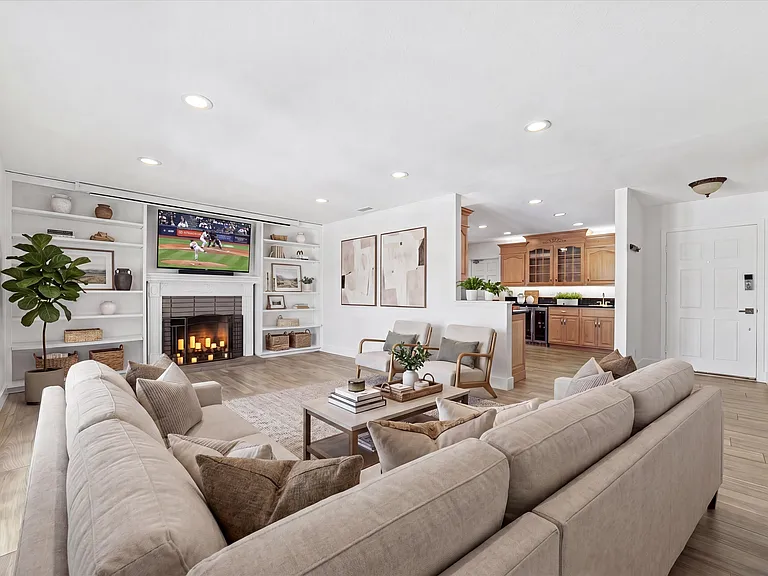 Living Room Staged