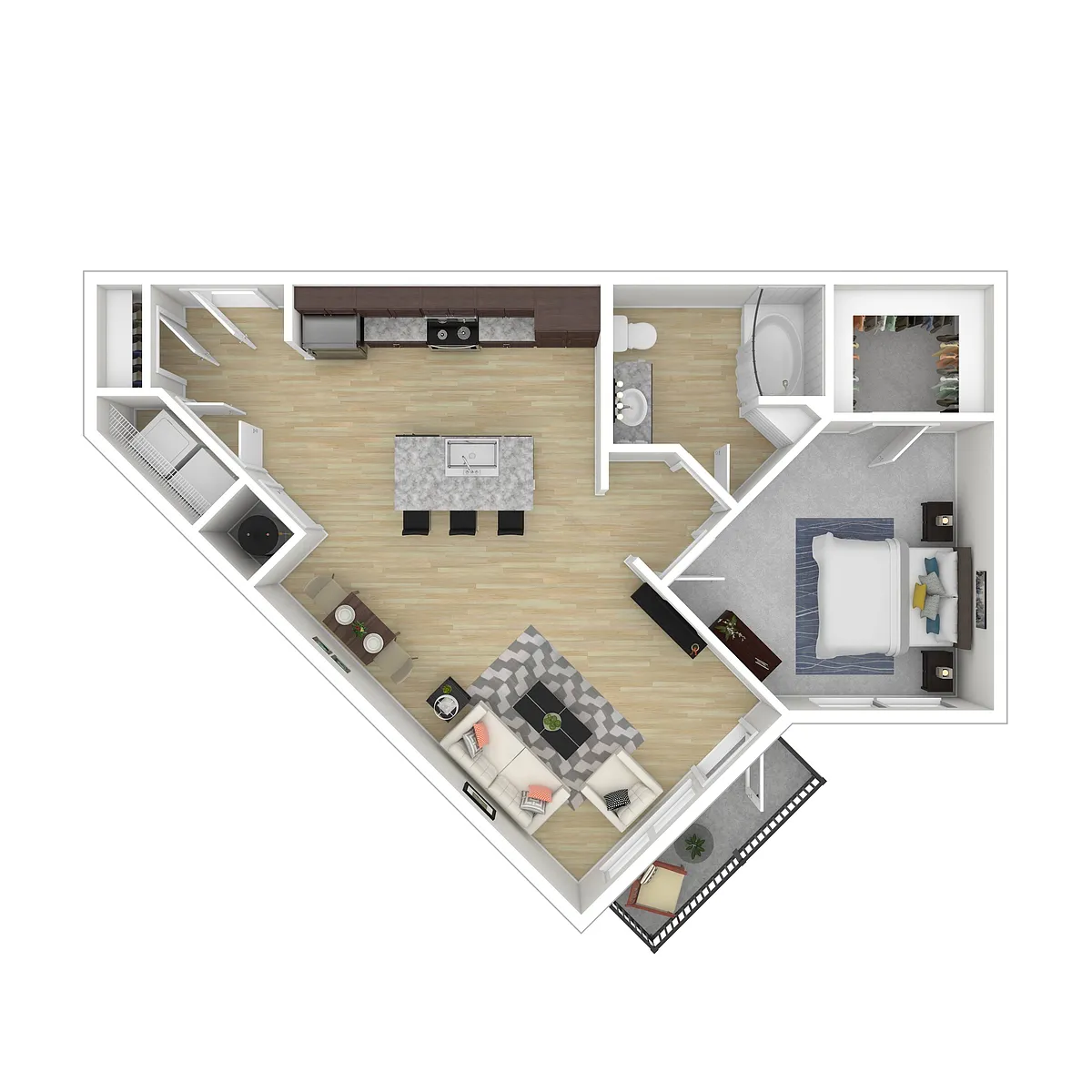 Floor plan A1B
