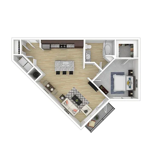 Floor plan A1B