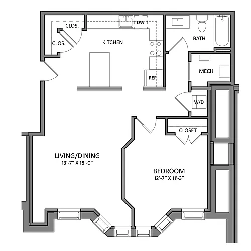 Floor plan A1A