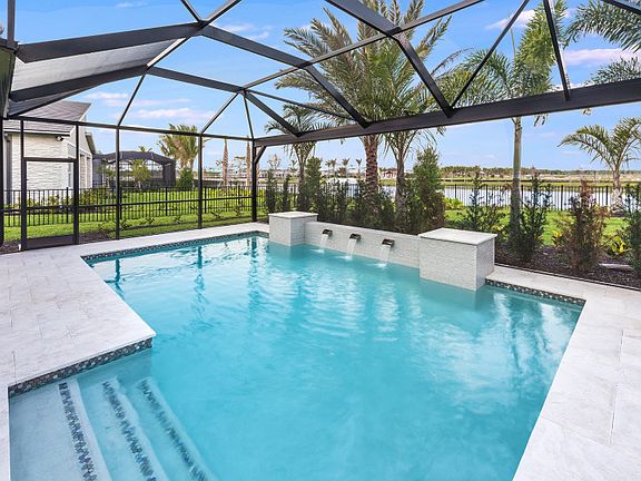Backyard with Lake Views