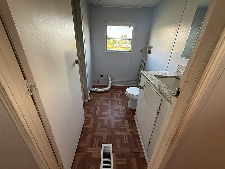 Bathroom.