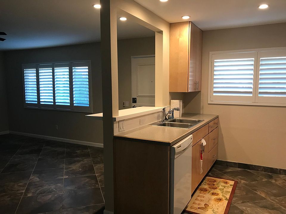 Kitchen and living area