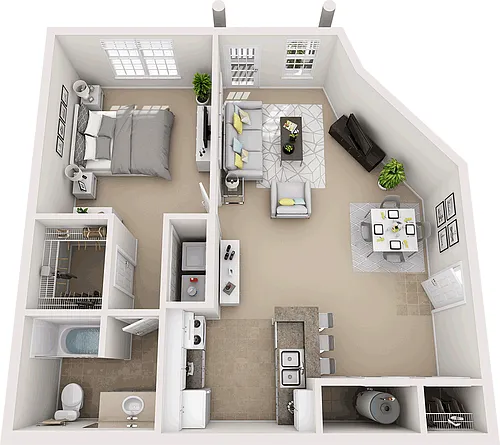 Floor plan G1D