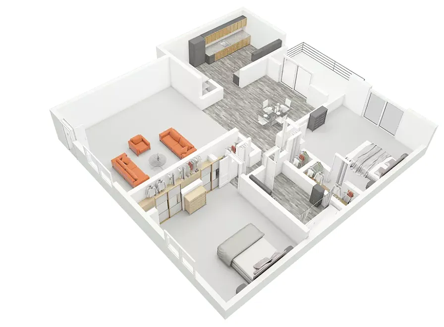 Floor plan B2
