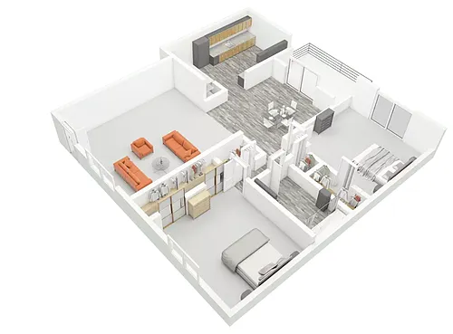 Floor plan B2