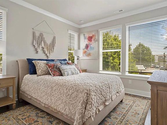 Staged model home from developer