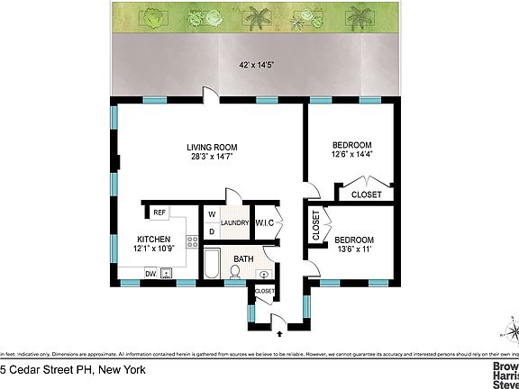 2nd image of 125 Cedar St Floor Penthouse