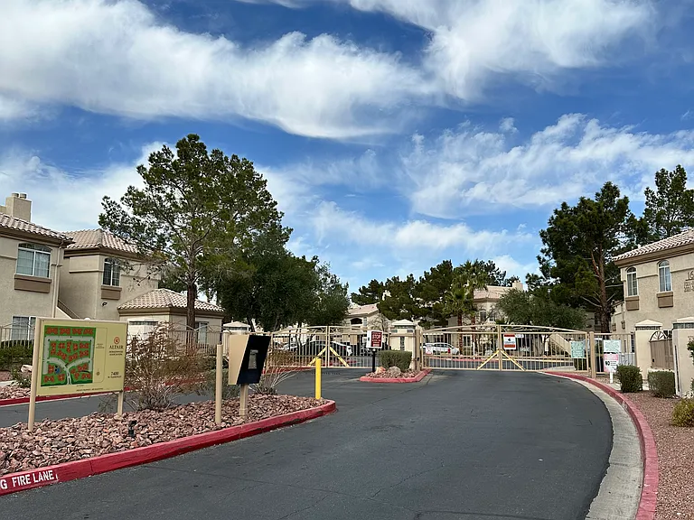 Gated community.