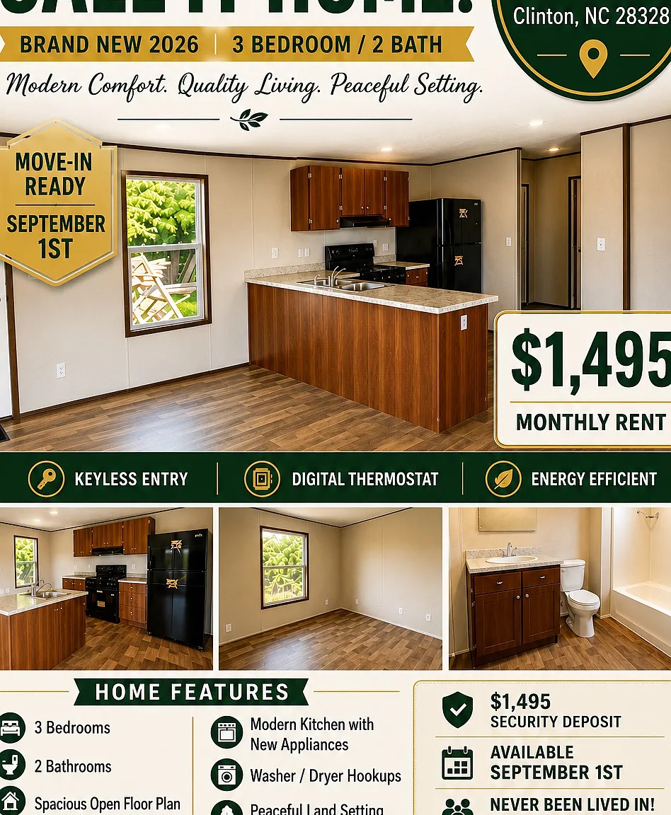 Brand New 2026 Mobile Home — Photo 1