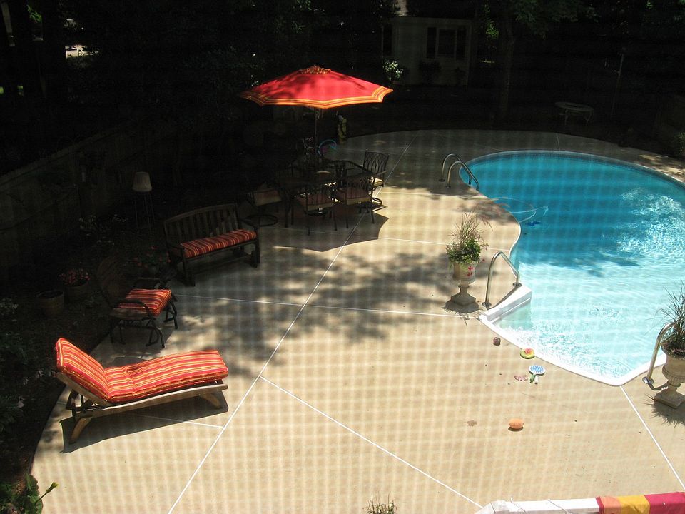 Backyard Pool Area