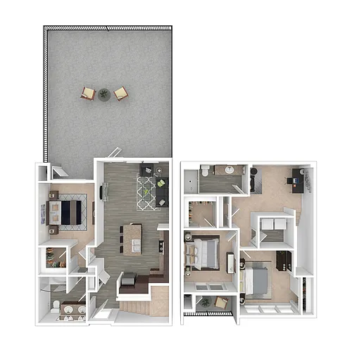 Floor plan TH3