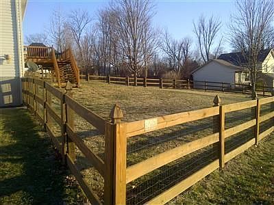Great Fenced Back Yard