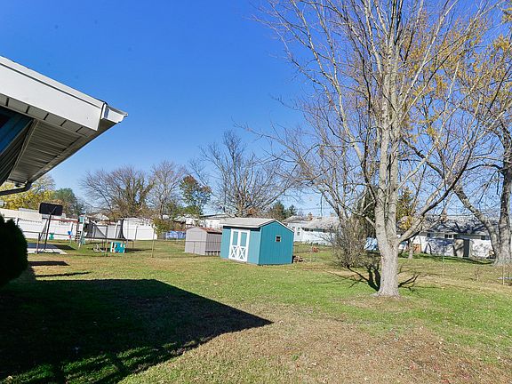 Large backyard