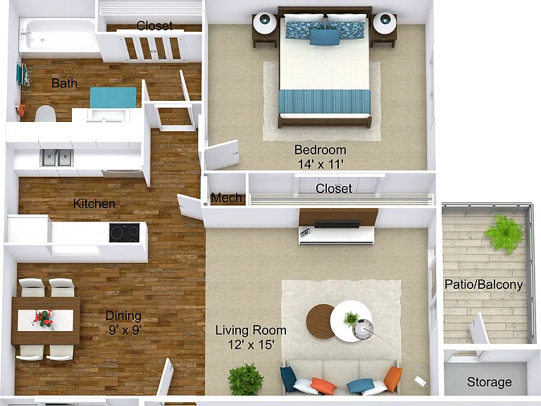 Emerson Village Apartments — Photo 32