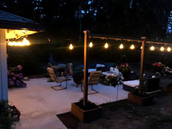 Patio installed 2019