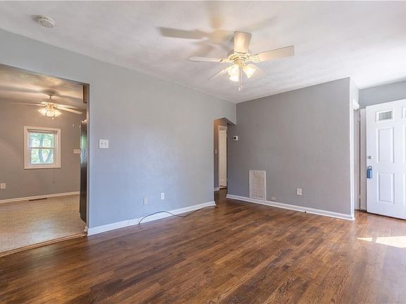 Living Room into Kitchen