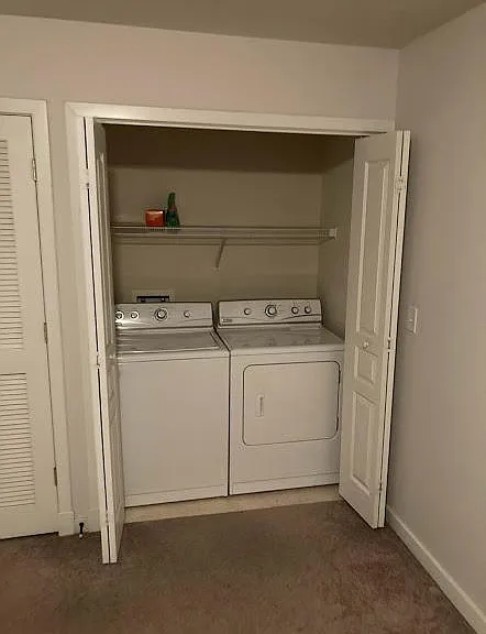 Laundry in bonus room