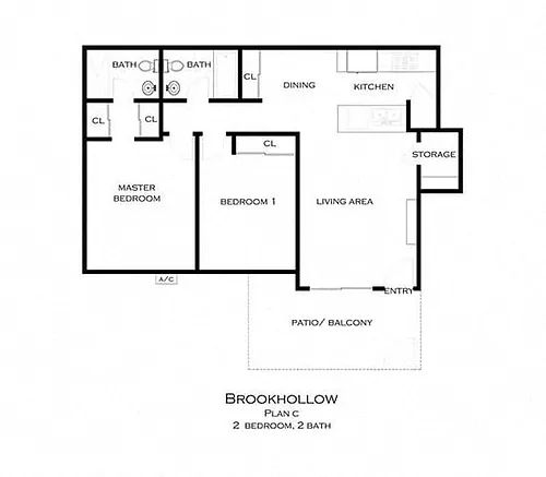 Floor plan Plan C