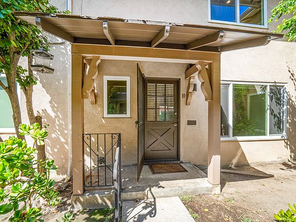 Front door covered entry with mail going directly into unit