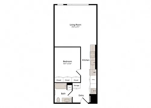 Floor plan U17