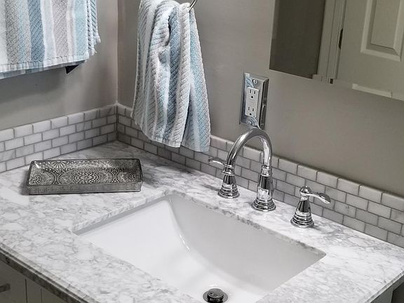 Updated bathrooms