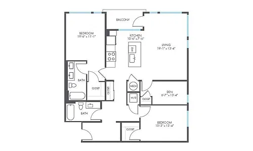 Floor plan Gala
