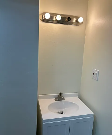 Basement sink