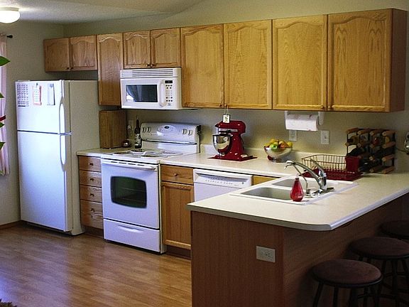 Kitchen from hallway area