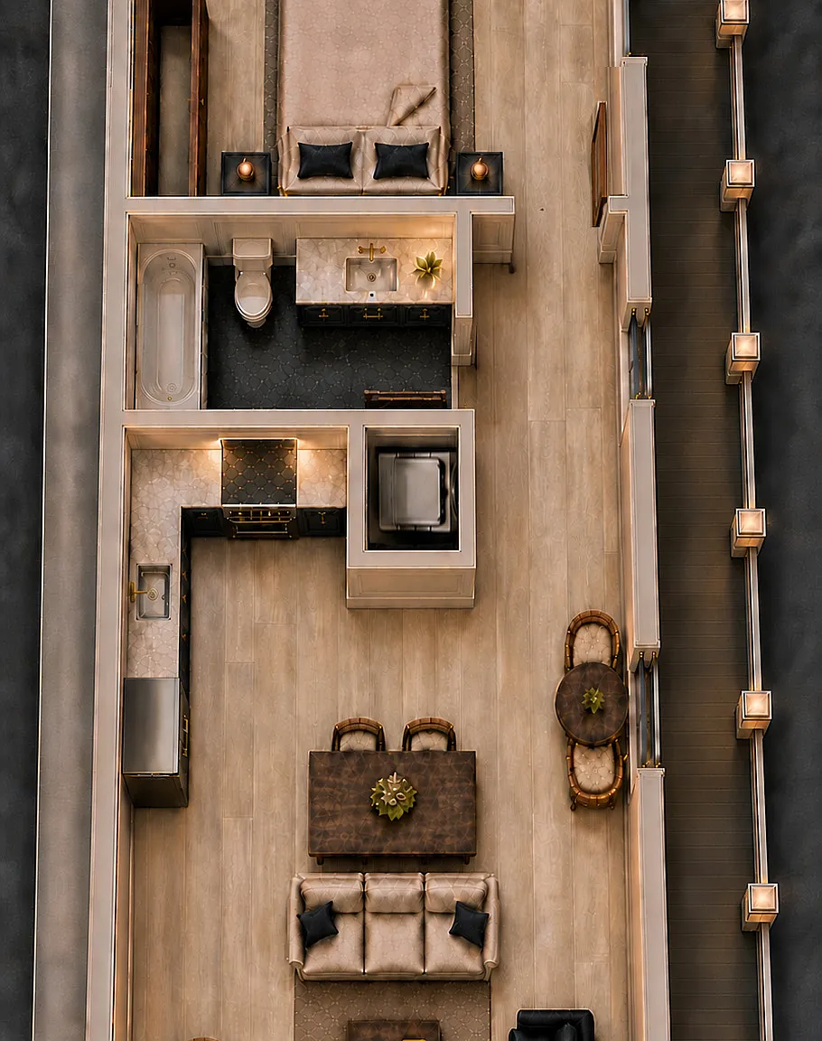 1 bed, $2,000 — Photo 1