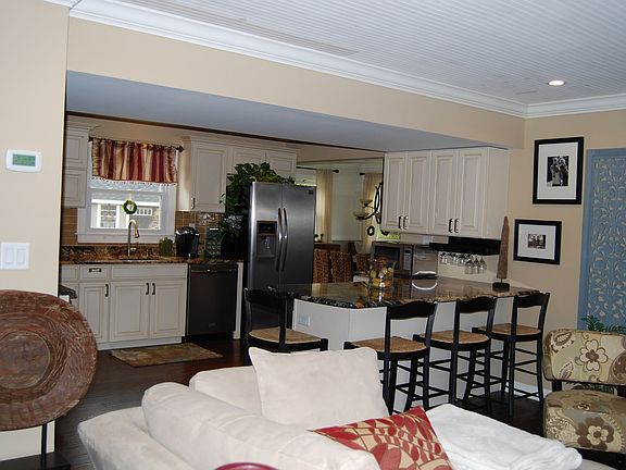 Family Room into Kitchen