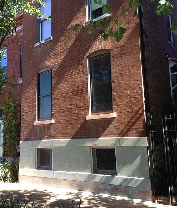 front of building