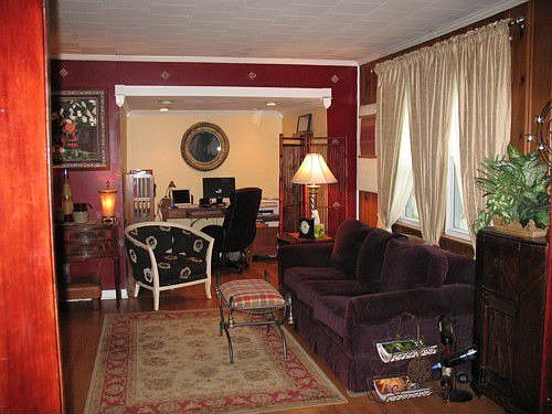 Living room into office