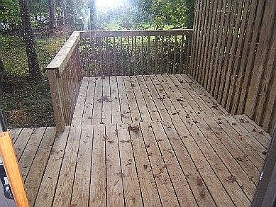 Back deck