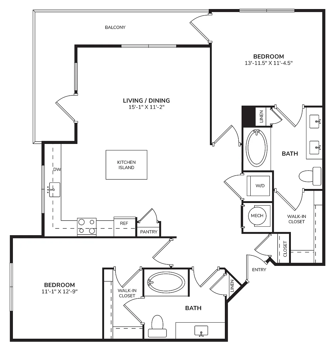 Floor plan B2