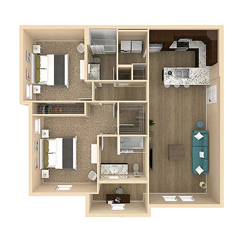 Floor plan B1S