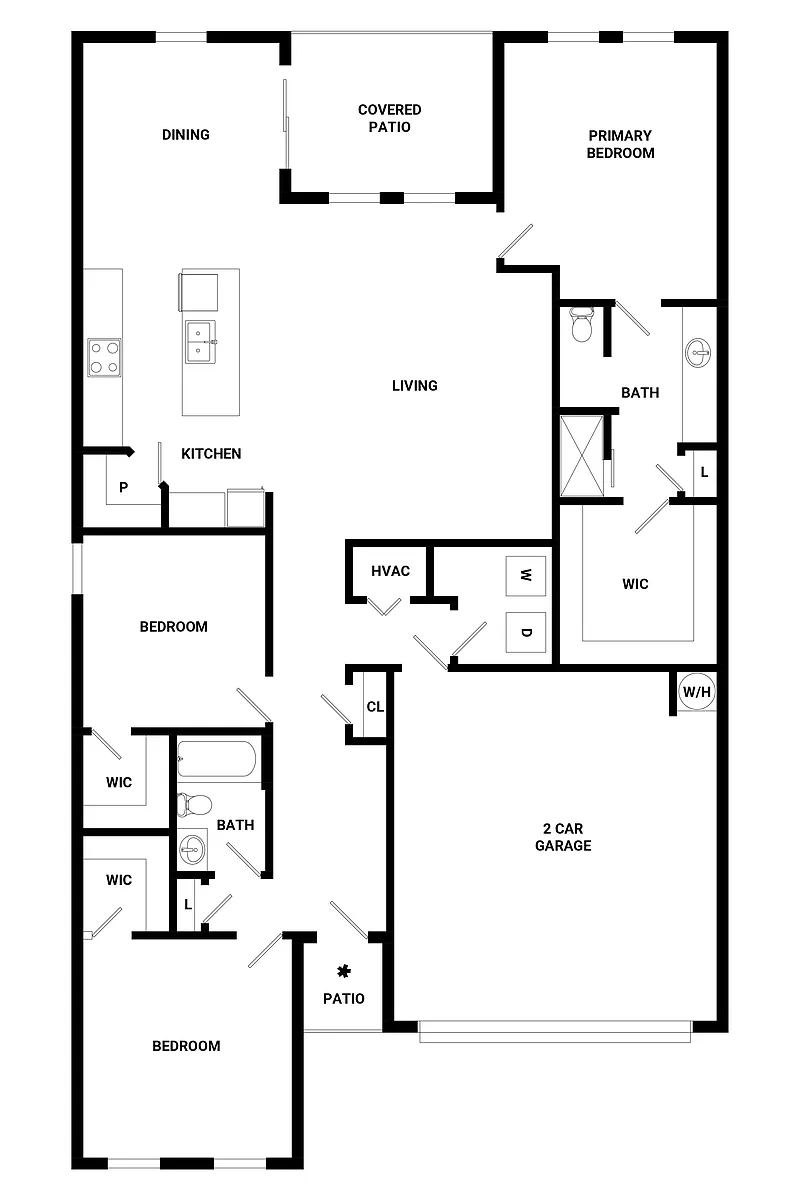 Floor plan Hawking