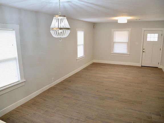 Open living and dining