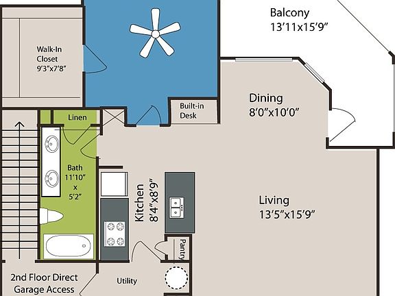 2nd image of 7110 Bredon Dr APT 728