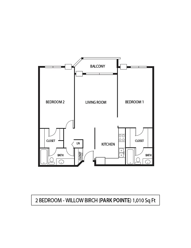 Floor plan Willow Birch