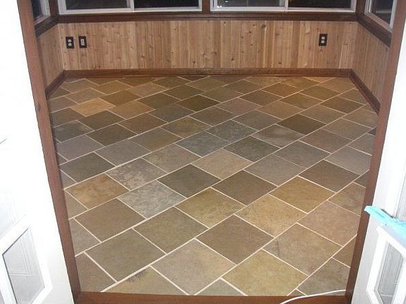 Sun Room Floor